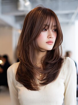 ダブル(W) レイヤーカット/ハッシュカット/髪質改善/顔まわりカット8