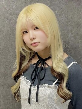 ルフレ 新宿本店2nd(Reflet) #プルエクステ+ダブルカラー