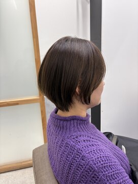 フレームプラス 御堂筋難波店(FRAME +) ショートボブ