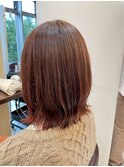 髪質改善/顔周りレイヤーカット/グレージュ[千葉/千葉駅]