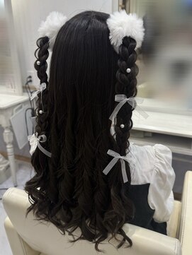 ハーフツインのあみたらし