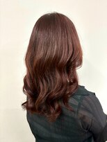 ルアン 上通り(ruen)&nbsp;艶髪　レッドブラウン　似合わせカット　熊本