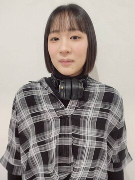 ショートボブ 大人ボブ 髪質改善 アッシュブラウン 艶髪 20代