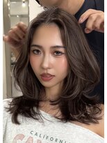 ヨロ 渋谷(YOLO) 韓国ヘアーハッシュカットレイヤーカットハイライトカラー