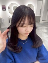 リュール バイ ヘッドライト 北千住店(lueur by HEADLIGHT)&nbsp;北千住/顔まわりレイヤー/髪質改善/黒髪カラー/艶カラー