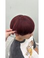 クゥ(coeur) 王道マッシュ×レッドカラー