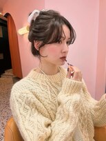 ボタン シブヤ(VOTAN SHIBUYA)&nbsp;結んだときオシャレに盛れる♪".・ お顔周りのcut