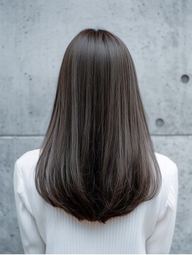 パッション 南中山店(PASSION) イルミナグレージュ×透明感ツヤロング