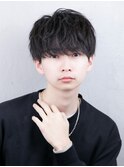 ラウンドマッシュ 王道パーマ