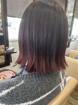 ジッピー ヘアーコレクション&nbsp;メテオ髪質改善トリートメントカラーエンドカラーピンクパープル