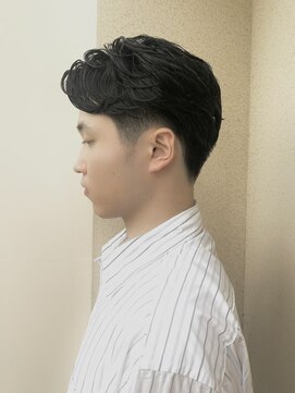 チャコレ パーチ 北千住店(Chacolle perch) 【清潔感×色気】毛流れショートセンターパート