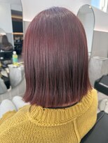 グラムヘアー(GLAM HAIR)&nbsp;レッドブラウンカラー