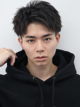 ロンドガルマン 名古屋(Lond GULLMAN) 【Lond GULLMAN江村】無造作アップバングショート