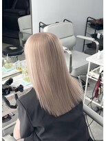 シェデルトーキョー(SHEDEL TOKYO)&nbsp;ピンクベージュ×髪質改善【渋谷/SHEDEL】渡邉智哉