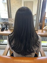 クラス リノ(CLASS lino)&nbsp;ゆる巻レイヤー×ダークシルバーグレーで艶感キレイめスタイル★