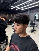 マーレ 宇部店(MARE)&nbsp;センターパート×ニュアンスパーマ