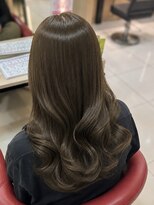 フェイス 伊勢原(FACE。) 【伊勢原】イルミナカラー+髪質改善で叶える透明感オリーブ