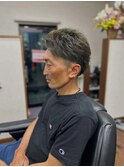 一周ツーブロックスタイル