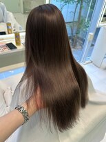 シーナ バイ マグ(siina. by Mag)&nbsp;大人可愛いブリーチなしグレージュ透明感髪質改善レイヤーカット