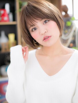 カバーヘア ブリス 大宮西口(COVER HAIR bliss) ■bliss大宮10-2★■自然体の魅力♪万能！小顔前下がりボブ