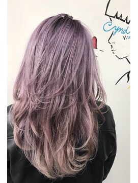 ノラ シンディ(NORA CYNDY) ミスティーペールパープルグラデーション☆