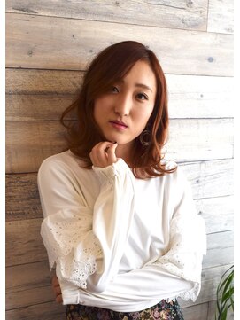 サダル(hair salon Sadal) 愛されふんわりセミディスタイル