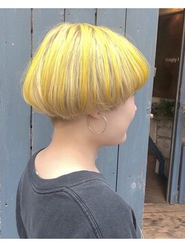 マギーヘア(magiy hair) イエローカラー［magiy hair西部笑］