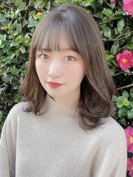 ローラン(ROULAND) 【ROULAND石川】透明感のあるモテ髪ミディアム