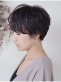 すっきりハンサムショート