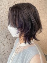 ラニヘアサロン(lani hair salon)&nbsp;インナームラサキのネオウルフ