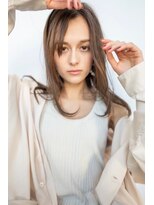 オースティン 錦糸町(AUSTIN)&nbsp;AUSTIN☆大人かわいい前髪セシルカットココアブラウンネオウルフ