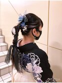 ポニーテールアレンジ