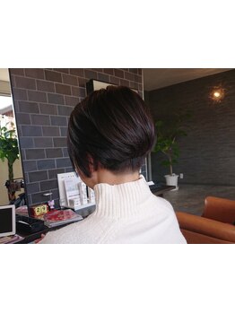 一人ひとりのフォルムバランスに合わせたベストなシルエットに仕上げます。