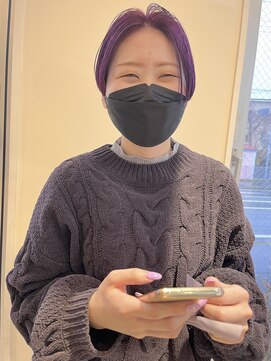 えぃじぇんぬヘア(Hair) vivid lavender