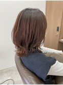 大人のミディアムウルフ