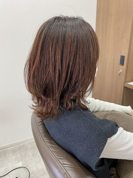 テラスヘアヴィラ 新潟駅南(TERRACEhairVilla) 大人のミディアムウルフ