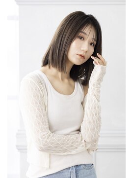 トティア 梅田(Totia) 【Totia梅田】フレンチボブ×カーキベージュ