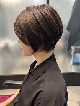 ナイン バイ アソビ 銀座(Nyne by asobi) 30代40代50代◎絶壁解消/白髪ぼかし/大人ショートボブ【Nyne】