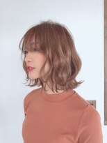 スパイス(SPICE) 30代40代大人可愛いナチュラルハイトーンアンニュイボブ