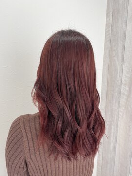 シエル 立川店(CIEL) レッドカラー×ロング【CIEL×maki】