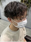 メンズパーマツイストパーマスパイラルパーマフェード20代30代