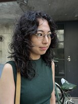 ナループロアオハナ(Nalu pu loa ohana)&nbsp;大きめカールパーマ/癖毛/癖毛風パーマ/くせ毛風/レイヤーカット