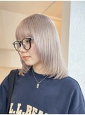 ダブルカラーハイトーンカラーケアブリーチインナーカラー#原宿