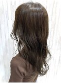 冬のナチュラルブラウンカラー