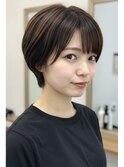 ナチュラル・エアリーショートボブ