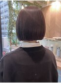 イメチェン外ハネボブ美髪×ブリーチなしレイヤー韓国[大宮］
