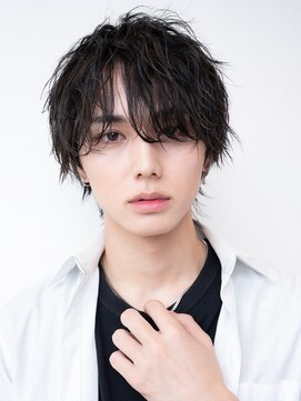 ハバナ 渋谷(HAVANA) センターパート/フェザーパーマ/ナチュラルセンターパート