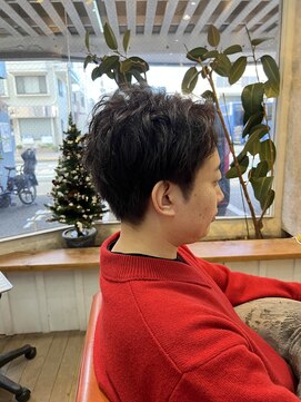 コハククゲヌマ(COHAQ KUGENUMA) メンズポイントパーマ