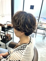 バセット バイ アルター 鎌取店(basset by aL-ter)&nbsp;マッシュショート×ハイライトカラー