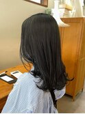 【take_neelu】オリーブグレージュ×ローレイヤーカット
